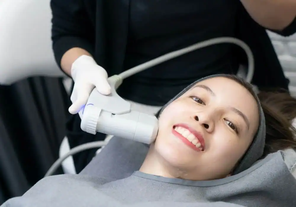 HIFU treatment Greater London (Harrow) in progress