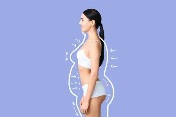 image of woman experiencing fat reduction treatment Greater London (Harrow)