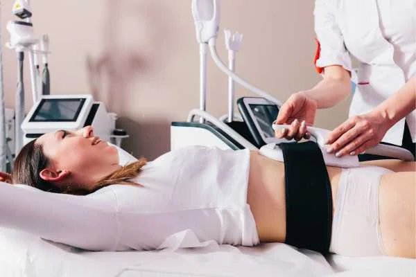 woman having body sculpting to help improve her body image and her mental health Greater London (Harrow)