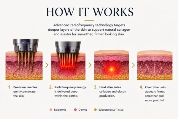 Diagram of how Collagen Lift Therapy Greater London (Harrow) works
